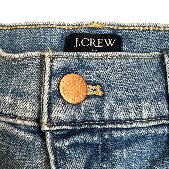 J.Crew 2025 Classic Wide-Leg Blue Denim Jeans Cotton Light Wash Size 30 Womens - Picture 13 of 14